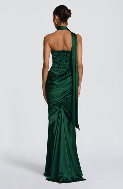 Kensington Maxi Dress - Emerald Dress Babyboo Fashion Premium Exclusive Design